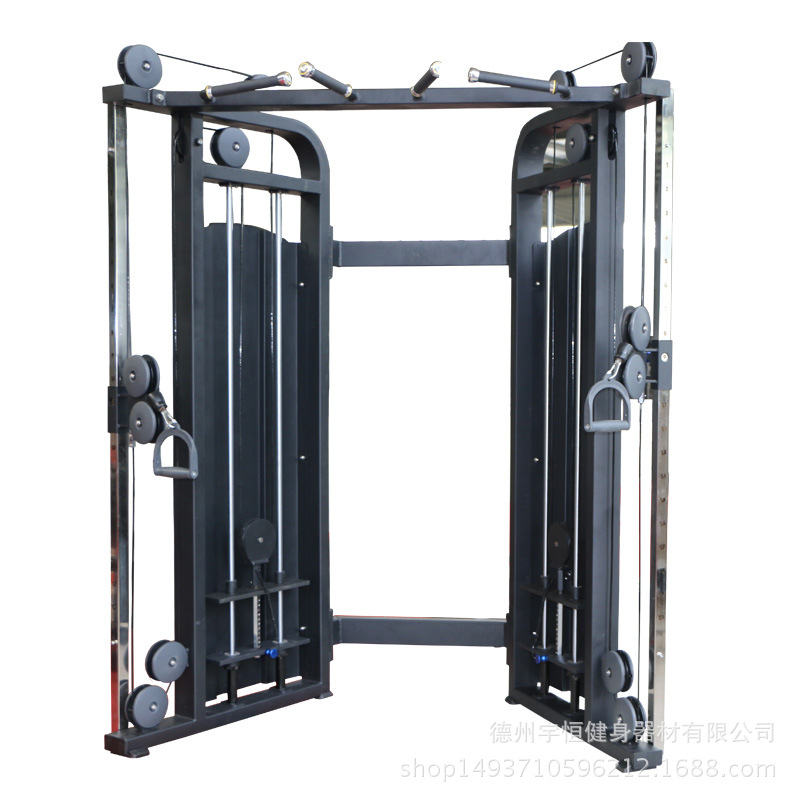 YH龙门架小飞鸟综合训练器拉力训练健身房商用 组合多功能健身器材